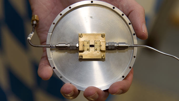 Quantum circuit, developed at the Walther-Meissner-Institut (WMI)